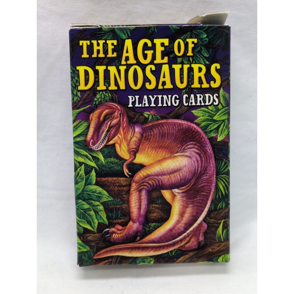 The Age Of Dinosaurs Playing Cards